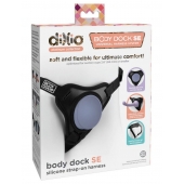 Черные трусики для страпона Body Dock SE на регулируемых ремнях - Pipedream - купить с доставкой в Стерлитамаке