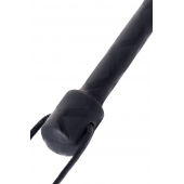 Чёрный стек с фигуркой леопарда на наконечнике - 21 см. - ToyFa - купить с доставкой в Стерлитамаке