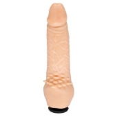 Телесная насадка-фаллос с шипами для массажа клитора - 17,8 см. - LOVETOY (А-Полимер) - купить с доставкой в Стерлитамаке