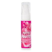 Интимный гель на водной основе Tutti-Frutti Bubble Gum - 30 гр. - Биоритм - купить с доставкой в Стерлитамаке