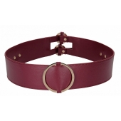 Бордовый ремень Halo Waist Belt - размер L-XL - Shots Media BV - купить с доставкой в Стерлитамаке