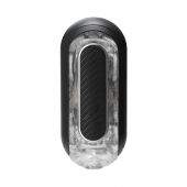 Черный мастурбатор Tenga Flip Zero Gravity с вибрацией - Tenga - в Стерлитамаке купить с доставкой