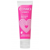 Возбуждающий гель на водно-силиконовой основе Cosmo Vibro с ароматом земляники - 50 гр. - Биоритм - купить с доставкой в Стерлитамаке