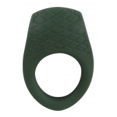 Зеленое эрекционное виброкольцо Luxurious Vibro Cock Ring - Orion - в Стерлитамаке купить с доставкой