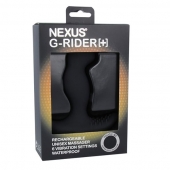 Черный вибромассажер простаты Nexus G-Rider+ - 12,6 см. - Nexus Range - в Стерлитамаке купить с доставкой