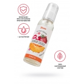 Съедобная гель-смазка Yovee «Двойной соблазн» с Д-пантенолом и вкусом клубники и дыни - 100 мл. - ToyFa - купить с доставкой в Стерлитамаке