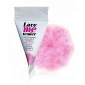 Съедобное согревающее массажное масло Love Me Tender Cotton Candy с ароматом сладкой ваты - 10 мл. - Love to Love - купить с доставкой в Стерлитамаке