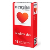 Презервативы Masculan Sensitive plus - 10 шт. - Masculan - купить с доставкой в Стерлитамаке