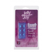 Голубая насадка с шипами и шишечками LUST CLUSTER - Dream Toys - в Стерлитамаке купить с доставкой