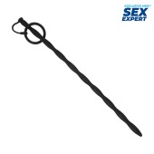 Черный стимулятор уретры Sex Expert - Sex Expert - купить с доставкой в Стерлитамаке