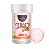 Лубрикант на масляной основе Hot Ball Plus с разогревающим эффектом (2 шарика по 3 гр.) - HotFlowers - купить с доставкой в Стерлитамаке