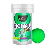 Лубрикант на силиконовой основе Hot Ball Plus с покалывающим эффектом (2 шарика по 3 гр.) - HotFlowers - купить с доставкой в Стерлитамаке