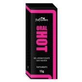 Гель для оральных ласк Oral Hot с согревающим эффектом - 15 гр. - HotFlowers - купить с доставкой в Стерлитамаке
