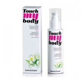 Силиконовый лубрикант 2-в-1 Touch My Body с ароматом моной - 100 мл. - Love to Love - купить с доставкой в Стерлитамаке