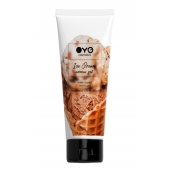 Лубрикант на водной основе OYO Aroma Gel Ice Cream с ароматом пломбира - 75 мл. - OYO - купить с доставкой в Стерлитамаке