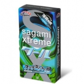 Презервативы Sagami Xtreme Mint с ароматом мяты - 10 шт. - Sagami - купить с доставкой в Стерлитамаке