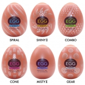 Набор из 6 мастурбаторов-яиц Tenga Egg Variety Pack V - Tenga - в Стерлитамаке купить с доставкой