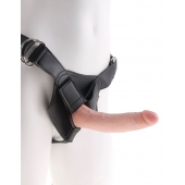 Страпон на виниловых трусиках Strap-on Harness Cock - 17,8 см. - Pipedream - купить с доставкой в Стерлитамаке