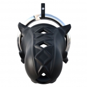 Черный замок верности Extreme Silicone Cock Blocker - Pipedream - купить с доставкой в Стерлитамаке