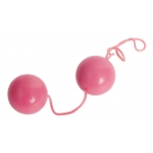 Розовые вагинальные шарики BI-BALLS - Toyfa Basic в Стерлитамаке Розовые вагинальные шарики BI-BALLS - Toyfa Basic