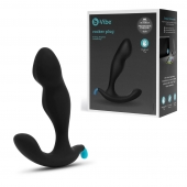 Черный утяжеленный анальный стимулятор Rocker Plug - 12 см. - b-Vibe - в Стерлитамаке купить с доставкой