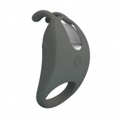 Серое эрекционное кольцо с вибрацией Master Ring - Baile - в Стерлитамаке купить с доставкой