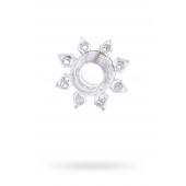 Прозрачное гелевое эрекционное кольцо-звезда - Toyfa Basic - в Стерлитамаке купить с доставкой