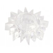 Прозрачное гелевое эрекционное кольцо-солнце - Toyfa Basic - в Стерлитамаке купить с доставкой