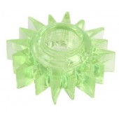 Зеленое эрекционное кольцо-солнце - Toyfa Basic - в Стерлитамаке купить с доставкой