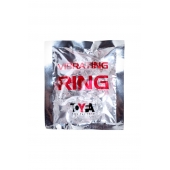 Прозрачное эрекционное кольцо с вибратором  и подхватом - Toyfa Basic - в Стерлитамаке купить с доставкой