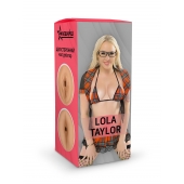 Двусторонний мастурбатор Lola Taylor - 22 см. - ФлешНаш - в Стерлитамаке купить с доставкой