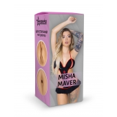 Двусторонний мастурбатор Misha Maver - 22 см. - ФлешНаш - в Стерлитамаке купить с доставкой