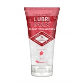Интимный гель-смазка на водной основе Lubrimax Magic Strawberry - 75 мл. - ИнтелБИО - купить с доставкой в Стерлитамаке