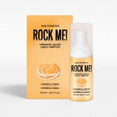 Жидкий вибратор Nuei Rock Me! с ароматом печенья и сливок - 20 мл. - Nuei cosmetics - купить с доставкой в Стерлитамаке