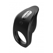 Черное эрекционное виброкольцо Vibro Lust Ring - MALESATION - в Стерлитамаке купить с доставкой