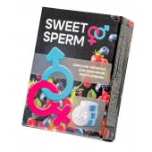 Шипучие таблетки для мужчин Sweet Sperm для изменения вкуса спермы (4 шт. по 0,5 гр.) - Капиталпродукт - купить с доставкой в Стерлитамаке