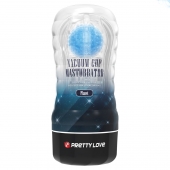 Прозрачный текстурированный мастурбатор Vacuum Cup Masturbator Planet - Baile - в Стерлитамаке купить с доставкой