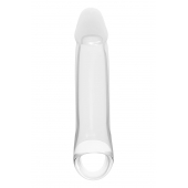 Прозрачная насадка-удлинитель 8.8’’ Extender With Ball Strap - 23,6 см. - Dream Toys - в Стерлитамаке купить с доставкой