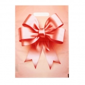 Пакет с принтом в виде банта с вырубной ручкой (30х40 см) - Сима-Ленд - купить с доставкой в Стерлитамаке