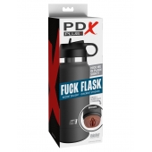 Смуглый мастурбатор-вагина в корпусе-бутылке F*ck Flask - Pipedream - в Стерлитамаке купить с доставкой