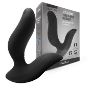 Черный вибромассажер простаты 3,5’’ Curve P-spot Massager - 12 см. - Erokay - в Стерлитамаке купить с доставкой
