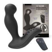 Черный вибромассажер простаты 3,5’’ Remote Control P-spot Massager - 12,5 см. - Erokay - в Стерлитамаке купить с доставкой