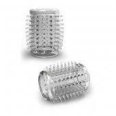 Прозрачная насадка с шипами STAY HARD COCK SLEEVE 01 CLEAR - Blush Novelties - в Стерлитамаке купить с доставкой