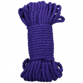 Фиолетовая верёвка для связывания и фиксации Bind Tie - 15,24 м. - Doc Johnson - купить с доставкой в Стерлитамаке