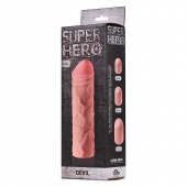 Фаллоудлинитель SUPER HERO Dewil - 17,5 см. - Lola Games - в Стерлитамаке купить с доставкой