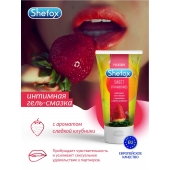 Интимная гель-смазка Shefox «Сладкая клубника» - 50 мл. - Shefox - купить с доставкой в Стерлитамаке