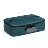 Зеленая сумочка для хранения игрушек Discreet Box - Dorcel - купить с доставкой в Стерлитамаке