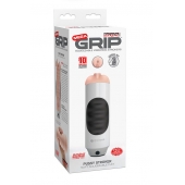 Мастурбатор-вагина Extreme Toyz Mega Grip Vibrating Stroker Mouth - Pipedream - в Стерлитамаке купить с доставкой