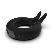 Черное эрекционное кольцо Marry Me Rechargeable Vibrating Cockring - Adrien Lastic - в Стерлитамаке купить с доставкой