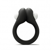 Черное эрекционное кольцо Zippy Vibrating Ring With Bullet - Adrien Lastic - в Стерлитамаке купить с доставкой